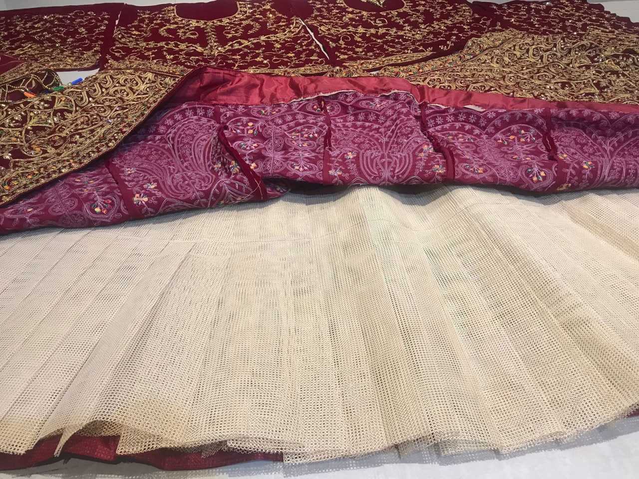 Ynf Velvet KESH494 MC-1119 Lehengas Wedding Collections Festive Collections Wholesale Bridal Lehenga Wedding Lehenga Anarkali Lehenga Manufacturer- Kapda Export