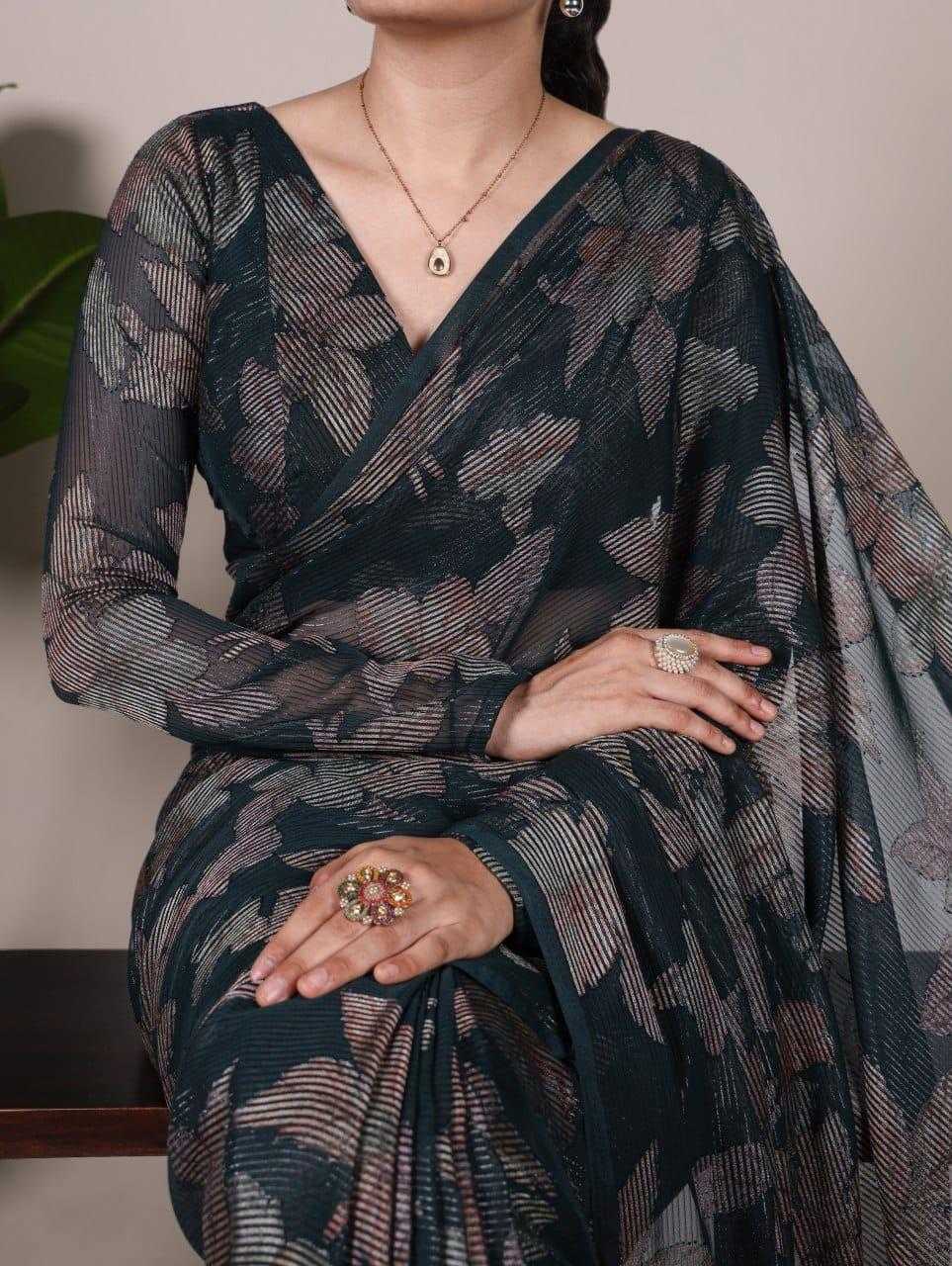 Ynf Viscose KESH416 LNB ALARA 7052 Sarees Wholesale Designer Sarees Brasso Sarees Floral Sarees Manufacturer- Kapda Export