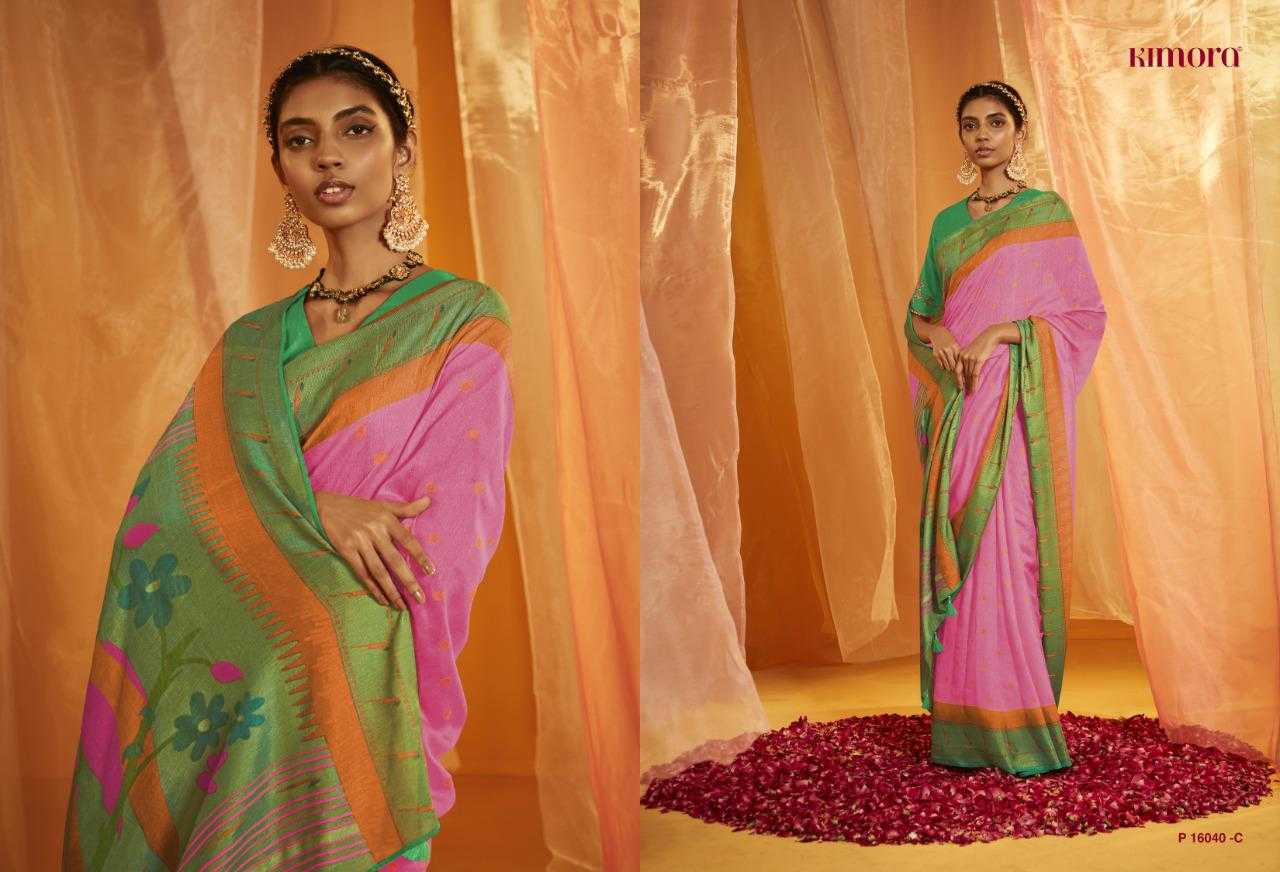 Ynf Brass KESH416 KIMORA MEERA Sarees Festive Collections Wholesale Brasso Sarees Embroidered Sarees Sarees With Blouse Manufacturer- Kapda Export