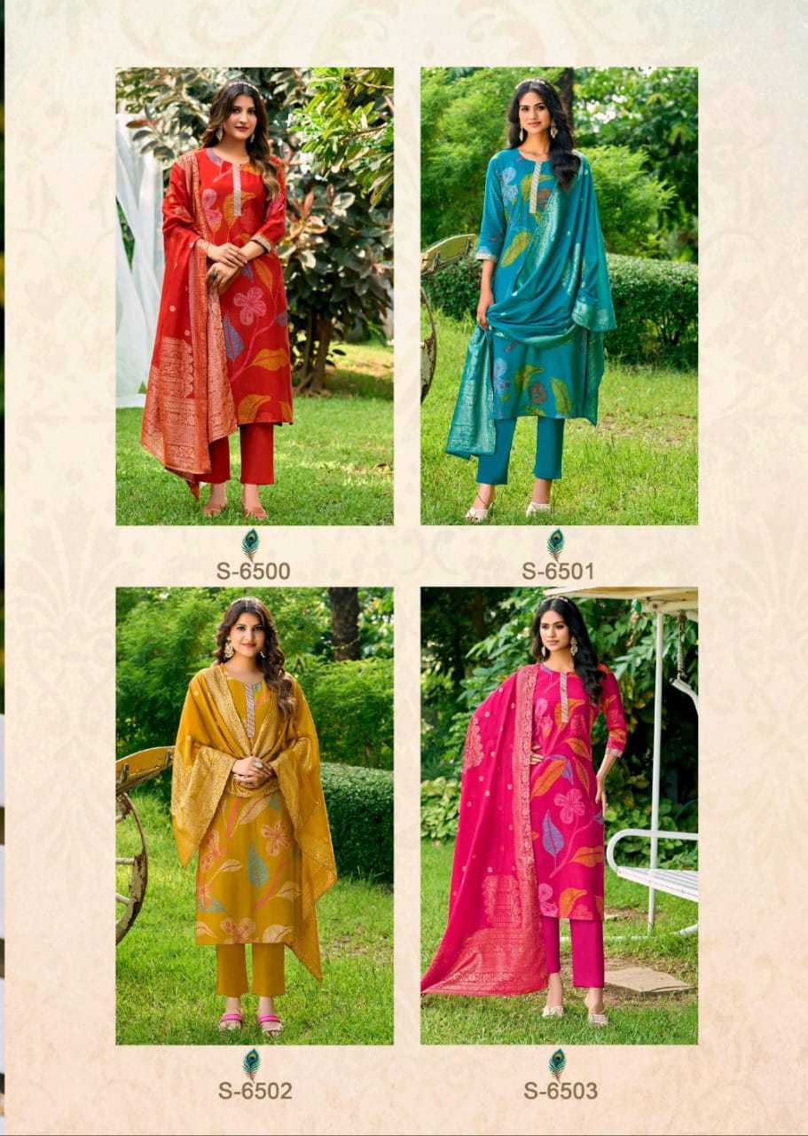 Ynf Chanderi Soft RIN190 SUBHASH SAREES CHINMAYI Setwise Collections Wholesale Kurtis Catalogs Manufacturer- Kapda Export