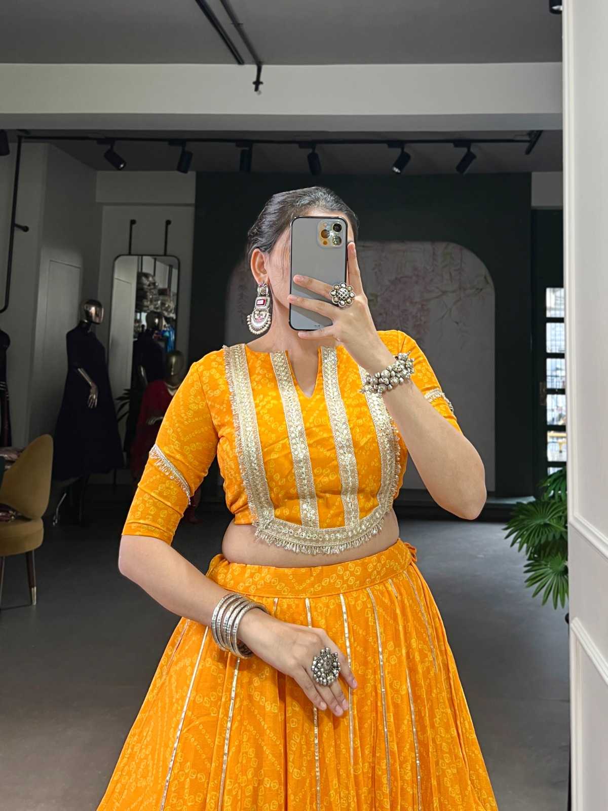 Ynf Chiffon KESH530 HETAL Lehengas Wedding Collections Wholesale Gota Patti Lehenga Sequins Lehenga Sangeet Outfits Manufacturer- Kapda Export