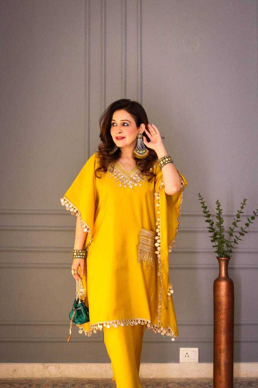 Ynf Chinon Silk KESH531 1050 Suits & Dresses Wholesale Designer dresses Party Wear Dresses Kaftan Dresses Manufacturer- Kapda Export