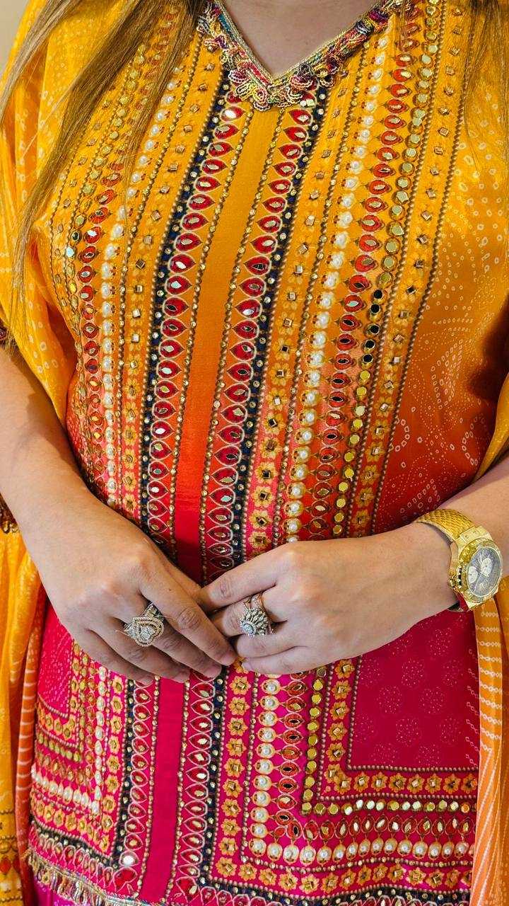 Ynf Chinon Silk KESH531 1051 Suits & Dresses Wholesale Designer dresses Party Wear Dresses Kaftan Dresses Manufacturer- Kapda Export