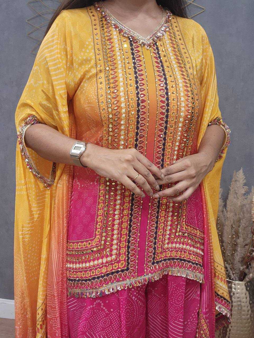 Ynf Chinon Silk KESH531 1051 Suits & Dresses Wholesale Designer dresses Party Wear Dresses Kaftan Dresses Manufacturer- Kapda Export