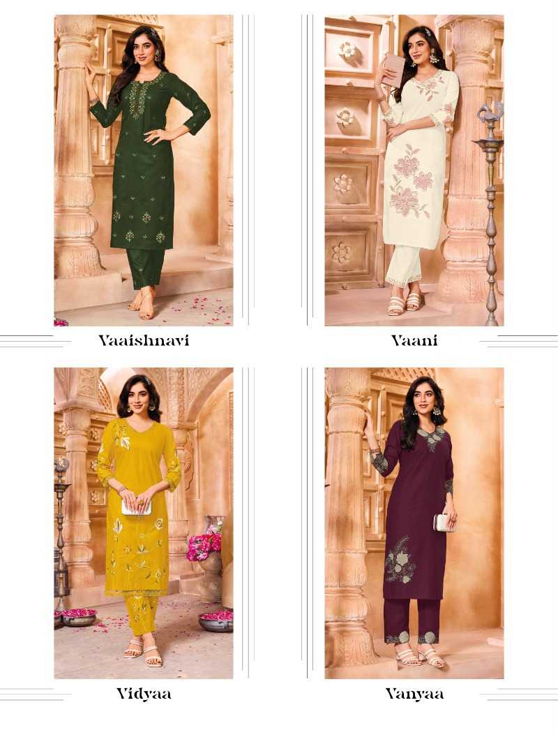 Ynf Cotton KESH530 SHRUTI PAHELI VOL 12 Kurti Wholesale Ladies Kurti Fancy Kurti Embroidered Kurtis Manufacturer- Kapda Export