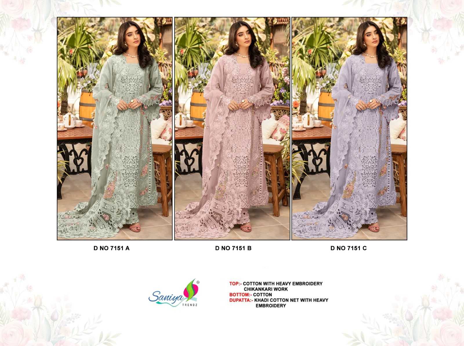 Ynf Cotton KESH586 SANIYA 7146 Kurti Wholesale Party Wear Kurtis Designer Kurtis Chikankari Kurtis Manufacturer- Kapda Export