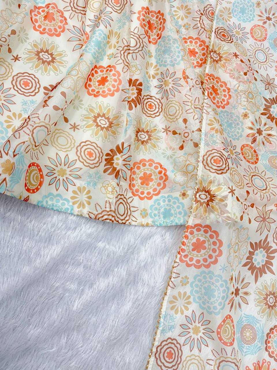 Ynf Cotton KESH617 21 Gowns Wholesale Printed Gowns Fancy Gowns Lightweight Gowns Manufacturer- Kapda Export