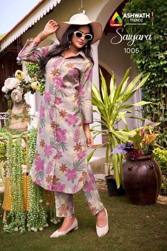 Ynf Fancy RIN190 ASHWATH SAIYARA Setwise Collections Wholesale Kurtis Catalogs Manufacturer- Kapda Export