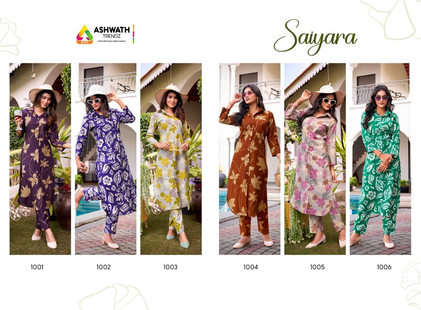 Ynf Fancy RIN190 ASHWATH SAIYARA Setwise Collections Wholesale Kurtis Catalogs Manufacturer- Kapda Export