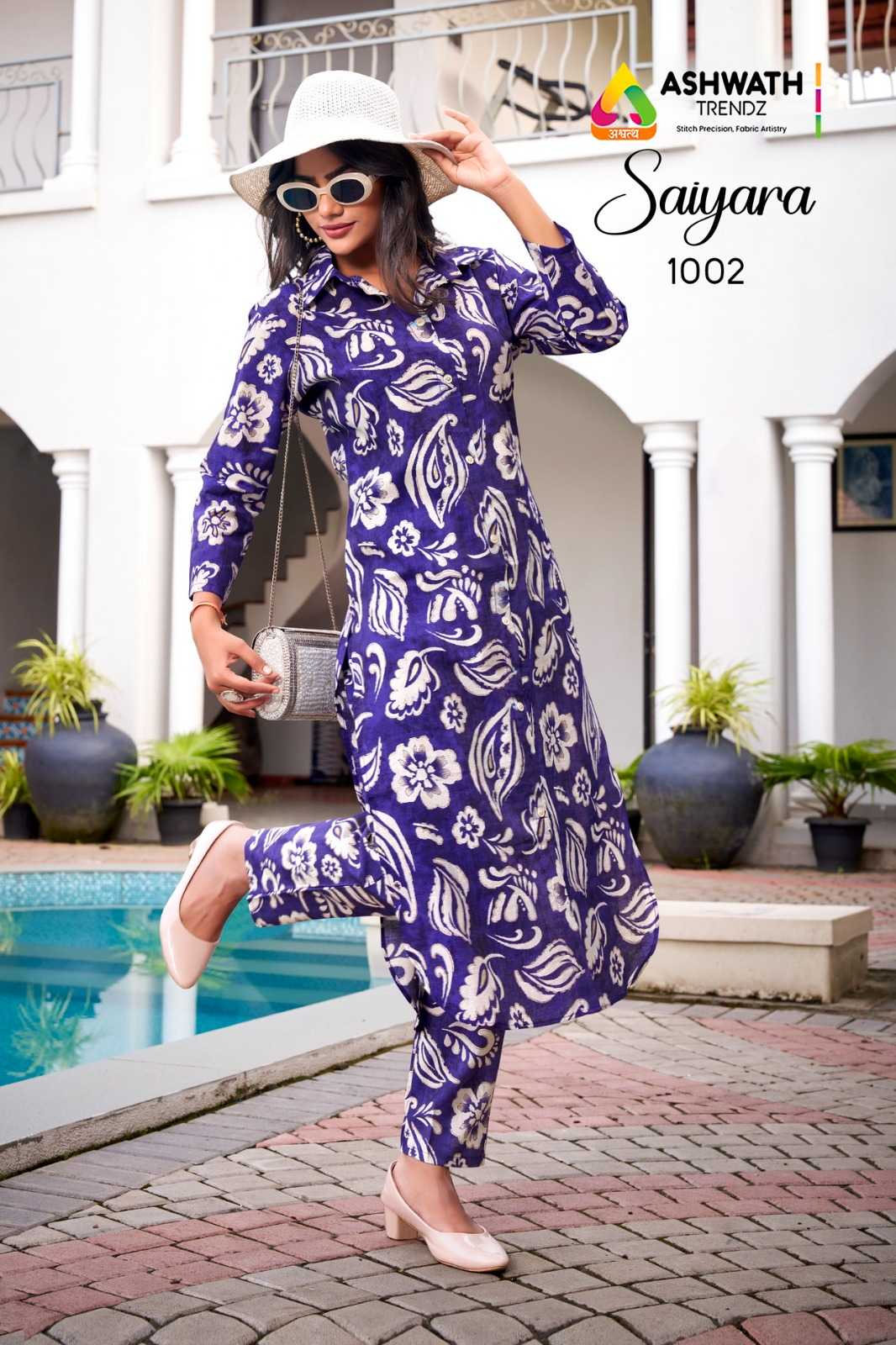 Ynf Fancy RIN190 ASHWATH SAIYARA Setwise Collections Wholesale Kurtis Catalogs Manufacturer- Kapda Export
