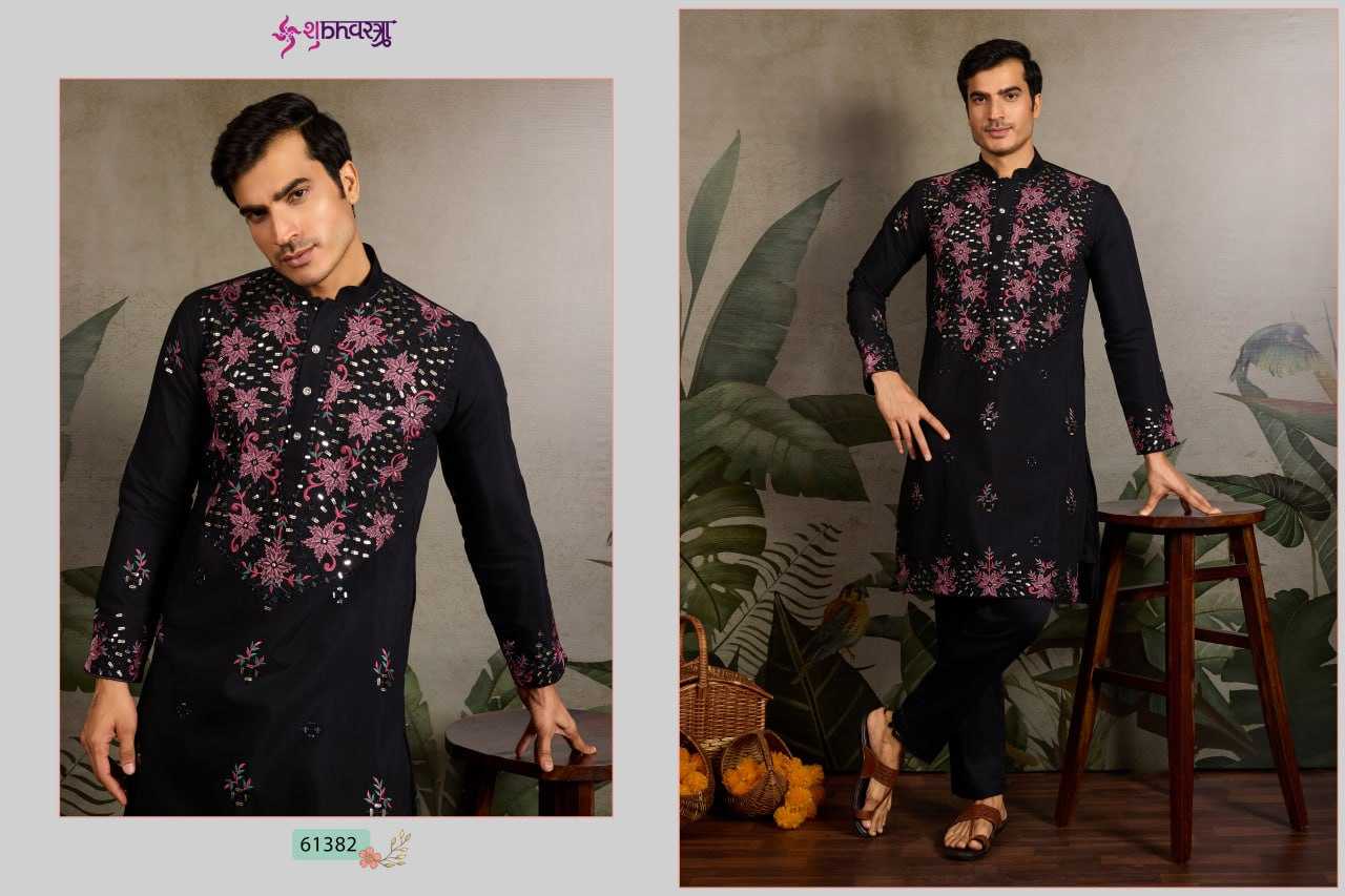 Ynf Fancy RIN202 VIVAAH VIRAASAT - 2 Mens Wear Wholesale Mens Kurtas Embroidered Kurta Pajama Festive & Wedding Coats Manufacturer- Kapda Export