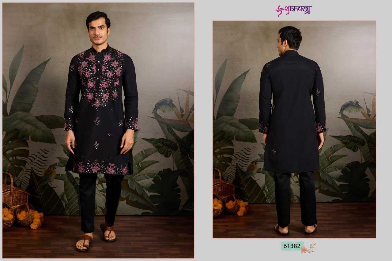 Ynf Fancy RIN202 VIVAAH VIRAASAT - 2 Mens Wear Wholesale Mens Kurtas Embroidered Kurta Pajama Festive & Wedding Coats Manufacturer- Kapda Export
