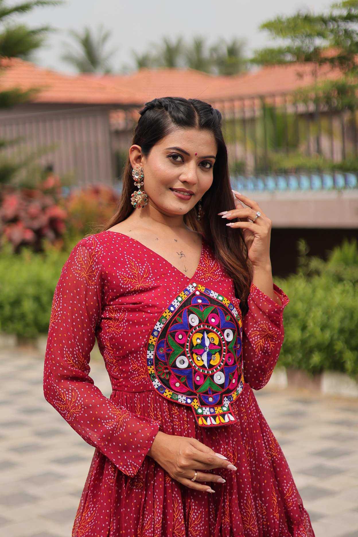 Ynf Faux Georgette KESH530 RM121 Gowns Wholesale Party Wear Gowns Designer Gowns Reception Gowns Manufacturer- Kapda Export