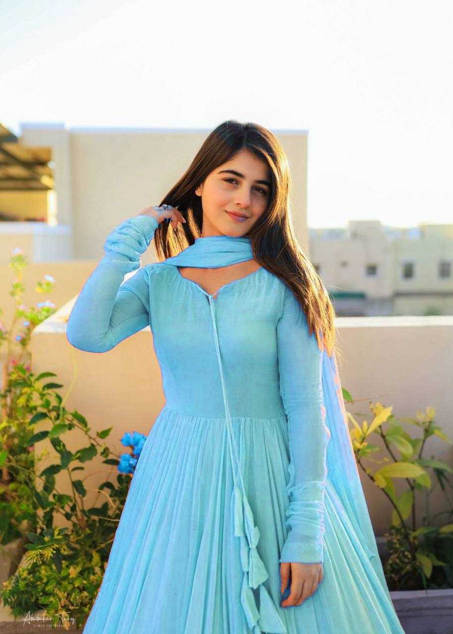 Ynf Georgette KESH175 keyuri Gowns Wholesale Fancy Gowns Designer Gowns Fit And Flare Gowns Manufacturer- Kapda Export