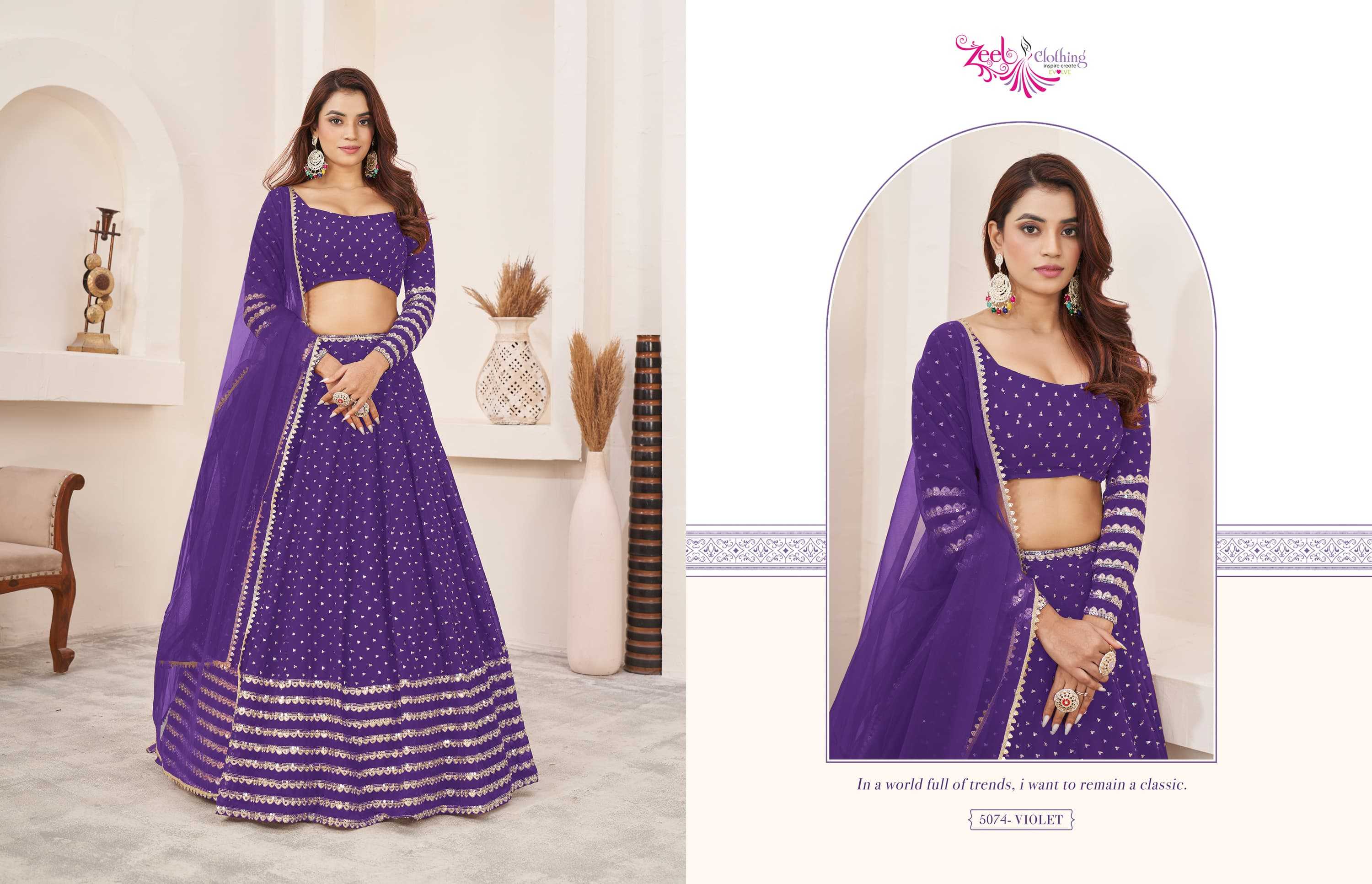 Ynf Georgette KESH530 Zeel ANCHAL VOL-3 Lehengas Wholesale Fancy Lehenga Embroidered Lehenga Gota Patti Lehenga Manufacturer- Kapda Export