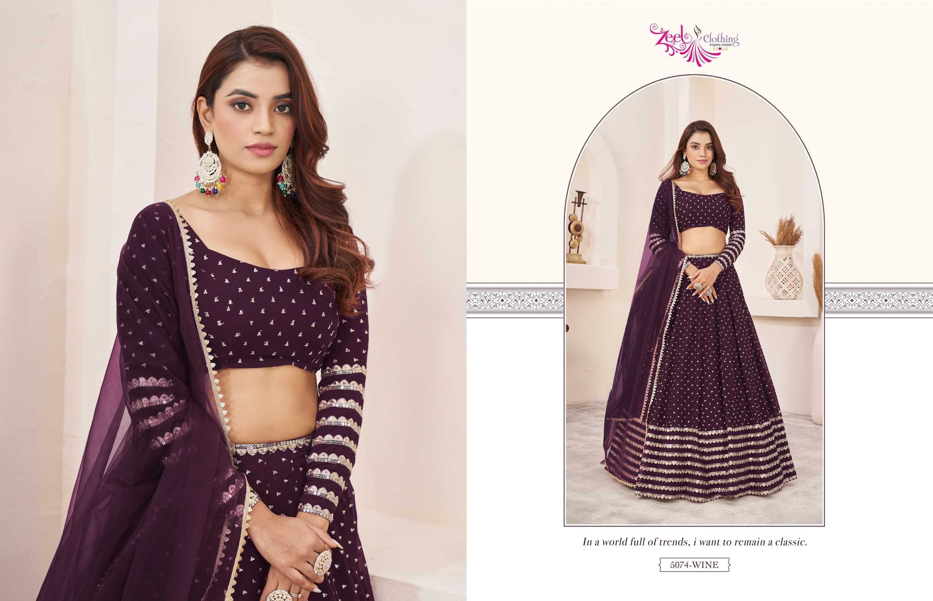 Ynf Georgette KESH530 Zeel ANCHAL VOL-3 Lehengas Wholesale Fancy Lehenga Embroidered Lehenga Gota Patti Lehenga Manufacturer- Kapda Export