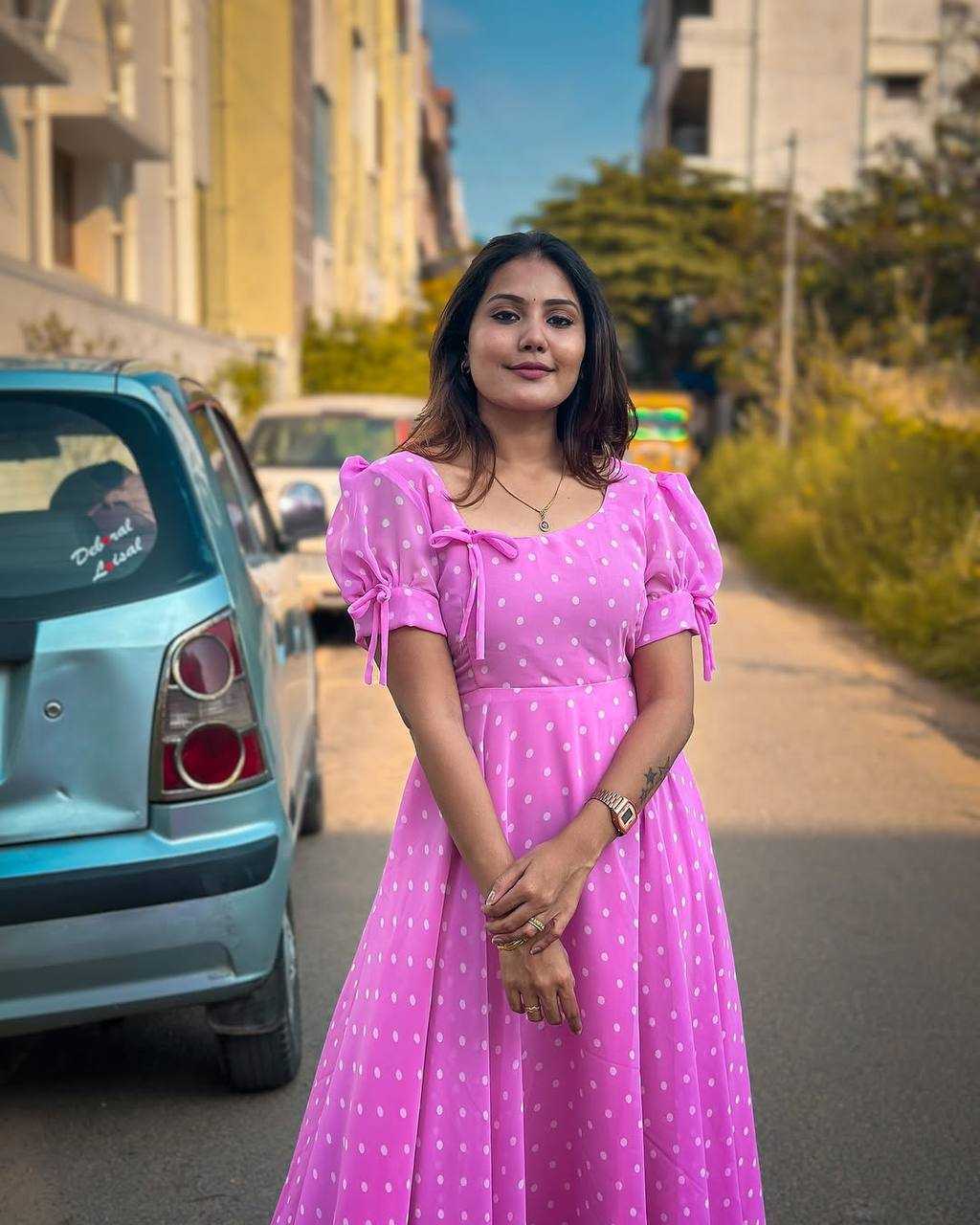 Ynf Georgette KESH616 147 Gowns Wholesale Anarkali Gown Long Gowns Simple Gowns Manufacturer- Kapda Export