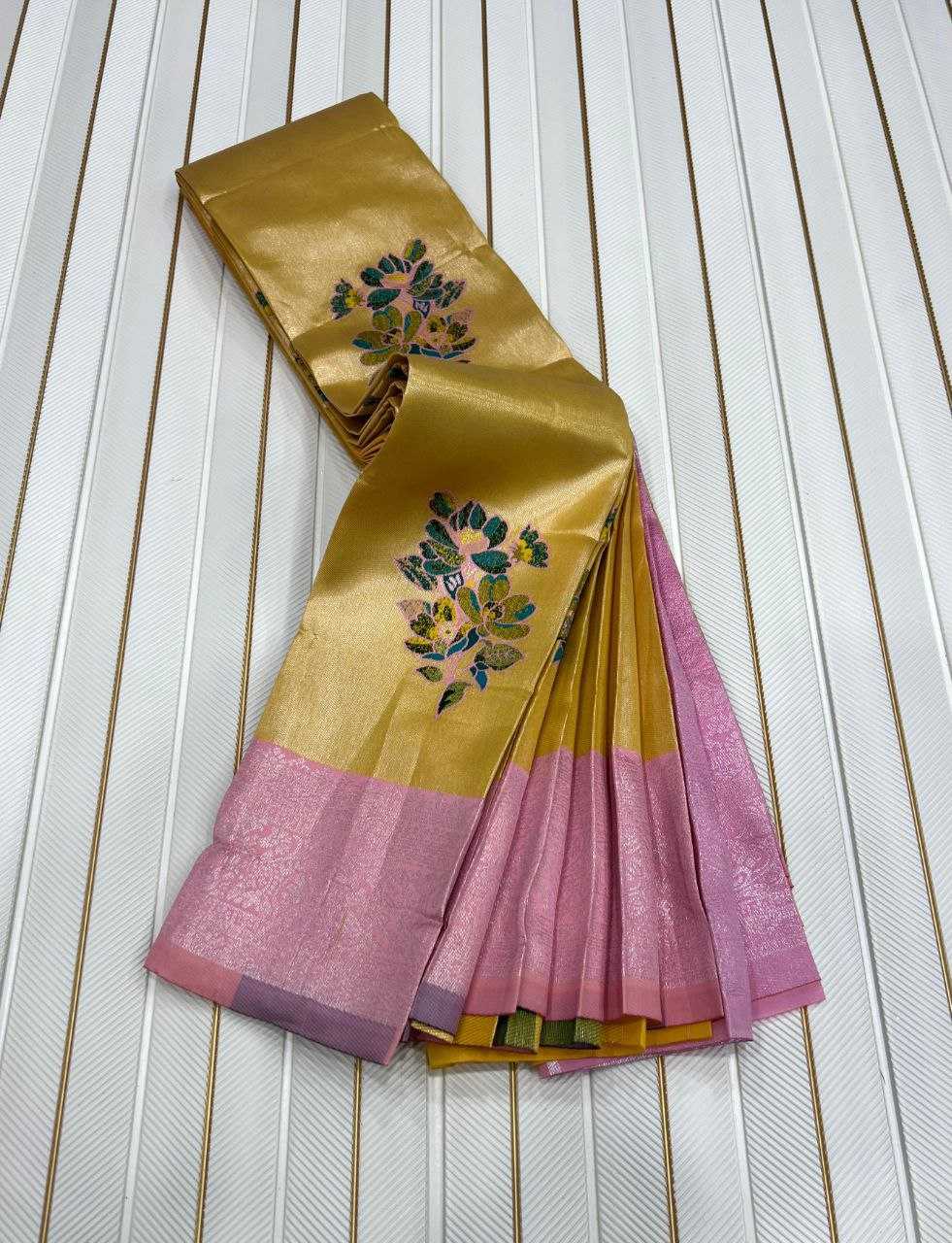 Ynf Jacquard RIN225 995 Silk Sarees Wholesale Pattu Sarees Zari Border Silk Sarees Embroidered Silk Sarees Manufacturer- Kapda Export