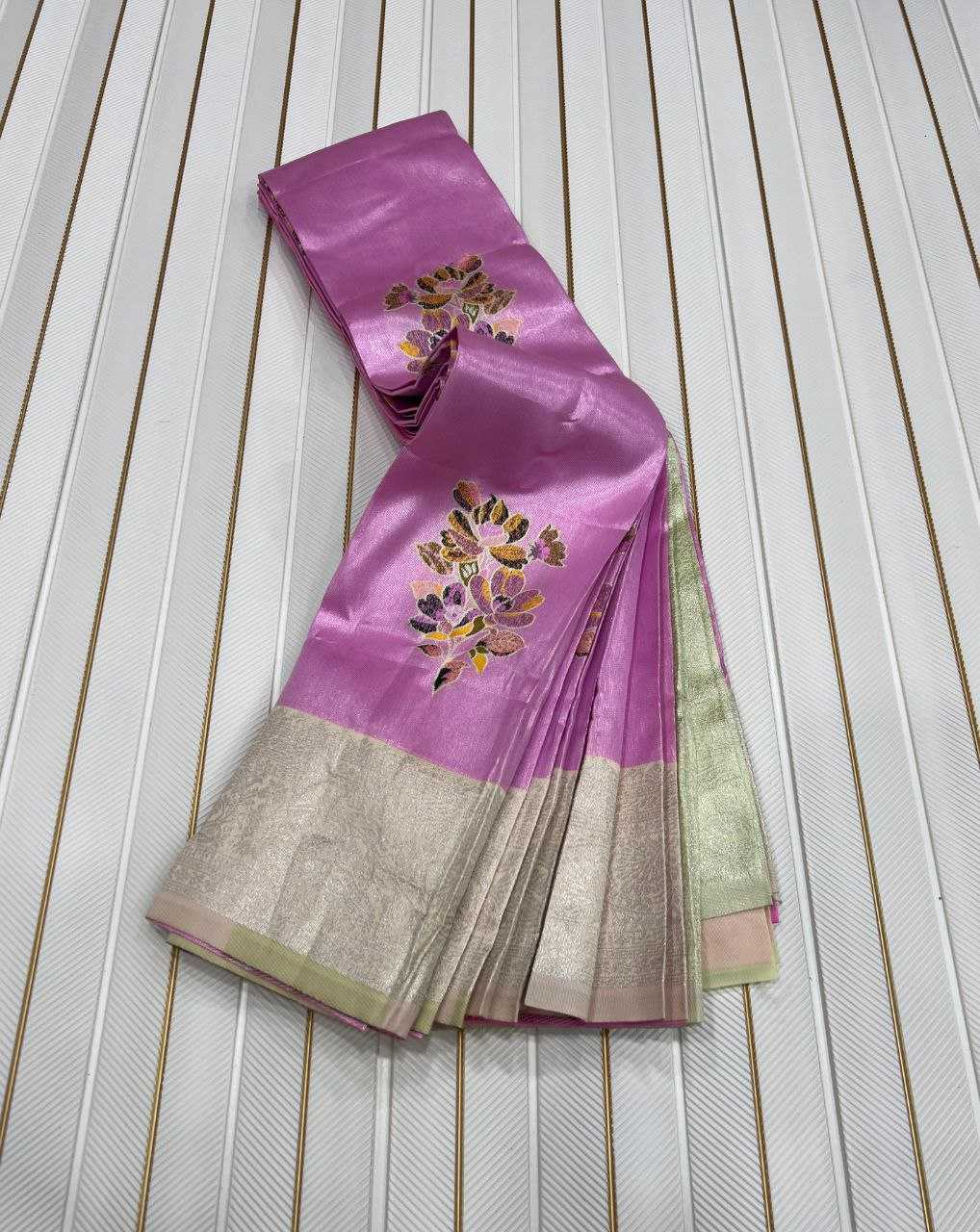 Ynf Jacquard RIN225 995 Silk Sarees Wholesale Pattu Sarees Zari Border Silk Sarees Embroidered Silk Sarees Manufacturer- Kapda Export