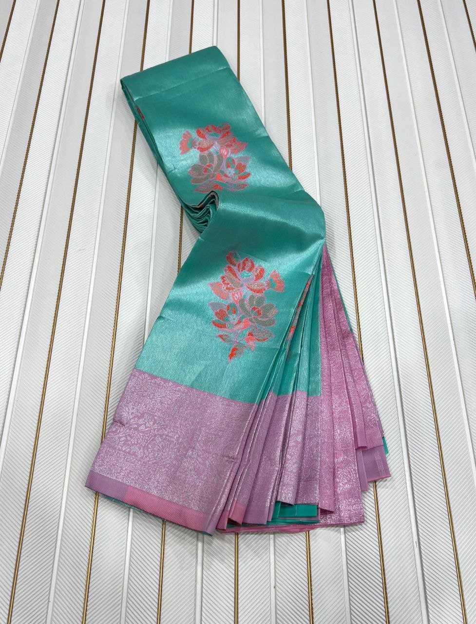 Ynf Jacquard RIN225 995 Silk Sarees Wholesale Pattu Sarees Zari Border Silk Sarees Embroidered Silk Sarees Manufacturer- Kapda Export