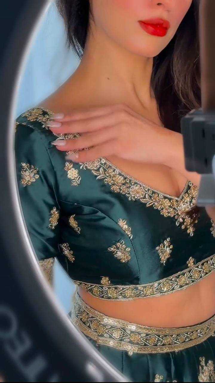 Ynf Japan Sartin RIN162 219 Lehengas Wholesale Bridal Lehenga Wedding Lehenga Satin Lehenga Manufacturer- Kapda Export