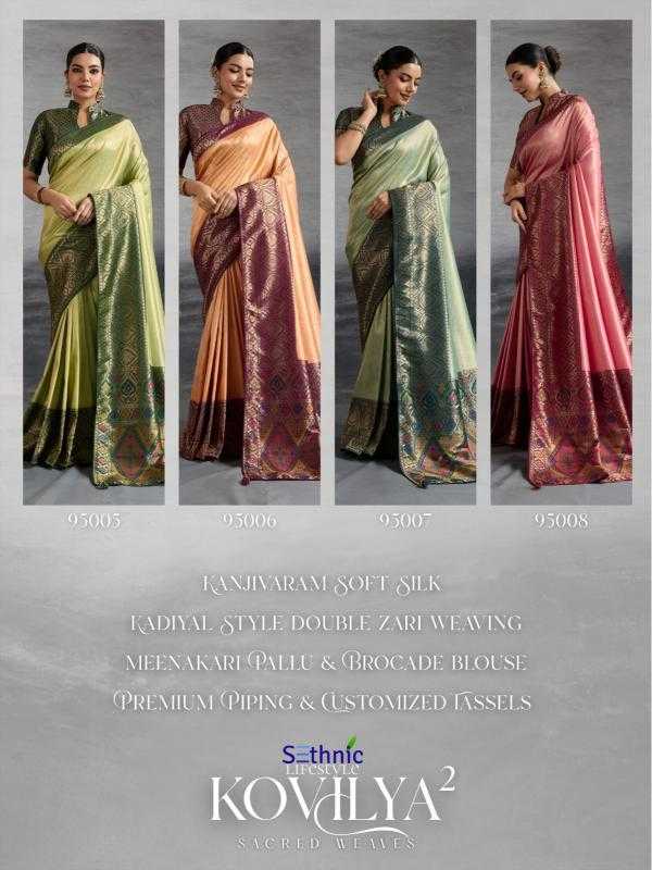 Ynf Kanjivaram Silk KESH113 Sethnic Lifestyle kovilya-2 95005 Silk Sarees Wholesale Soft Silk Sarees Pattu Sarees Kanjivaram Silk Sarees Manufacturer- Kapda Export