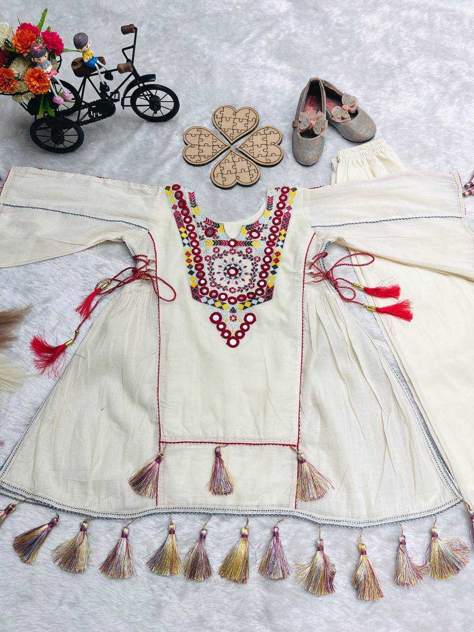 Ynf Khadi Cotton RIN234 225 Kids Wear Wholesale Kids Top & Pant Ethnic Dresses For Kids Kids Festive Wear Manufacturer- Kapda Export