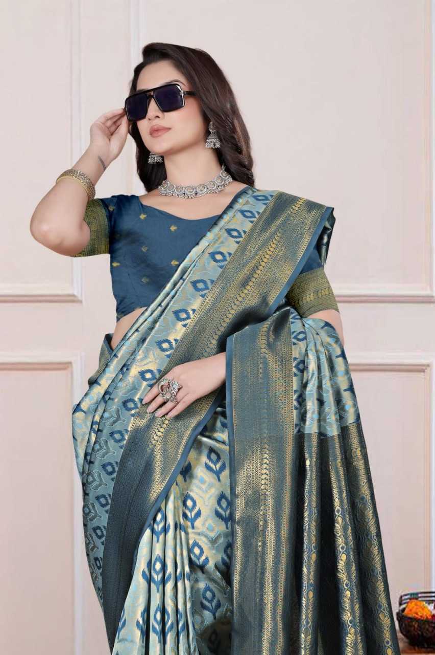 Ynf Kota Silk KESH596 015 Silk Sarees Wholesale Soft Silk Sarees Traditional Silk Sarees Kota Sarees Manufacturer- Kapda Export