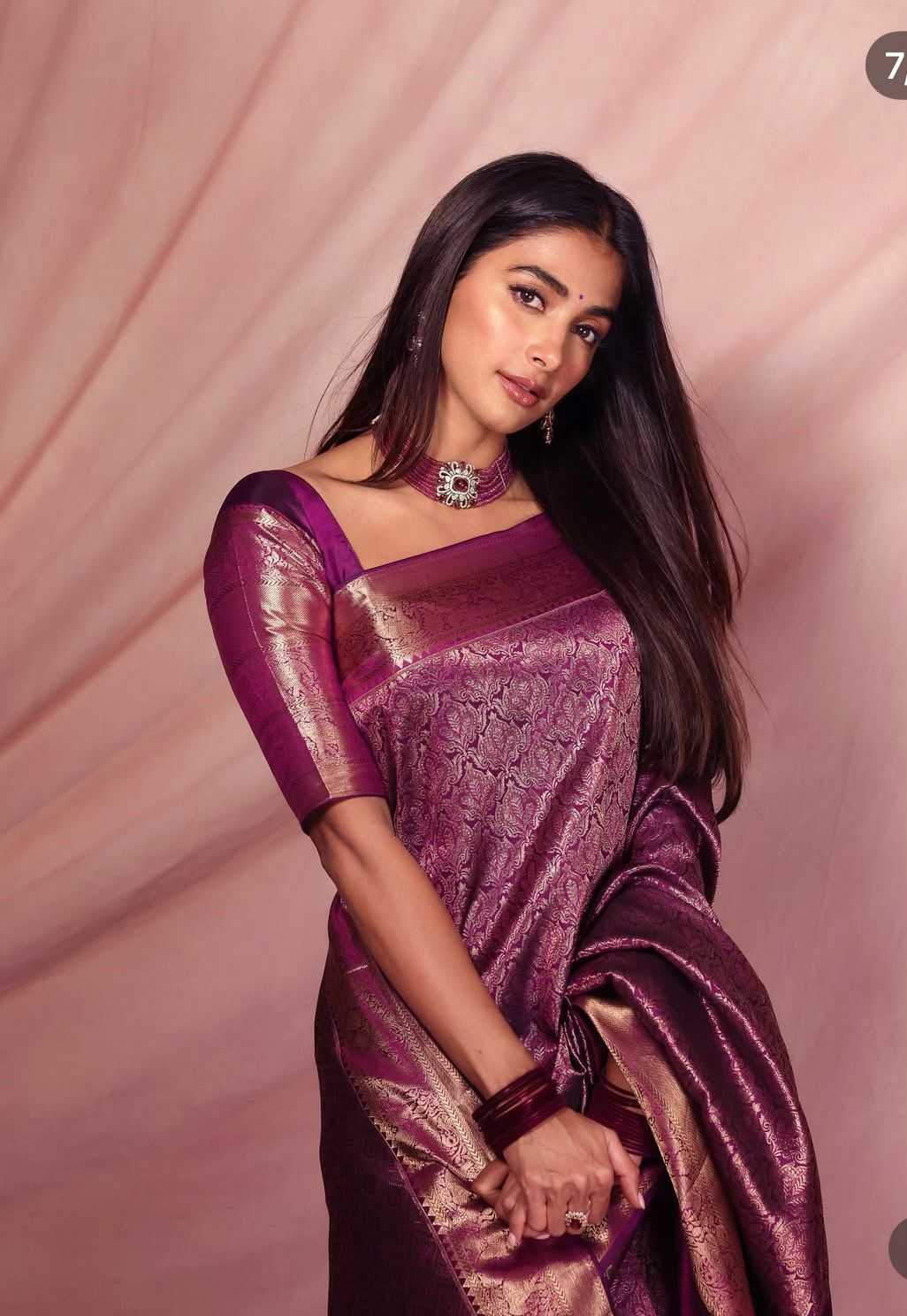 Ynf Lichi Silk KESH577 CM-915 Sarees Bollywood Collections Festive Collections Wholesale Jacquard Saree Silk Sarees Pooja Hedge Manufacturer- Kapda Export