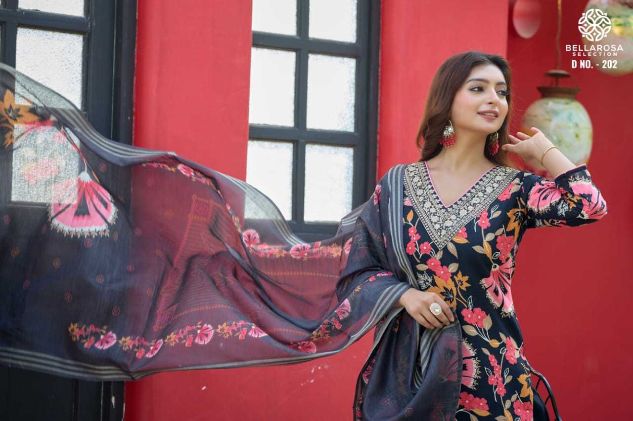 Ynf Linen RIN190 202/203 Setwise Collections Wholesale Dresses & Suits Catalogs Manufacturer- Kapda Export