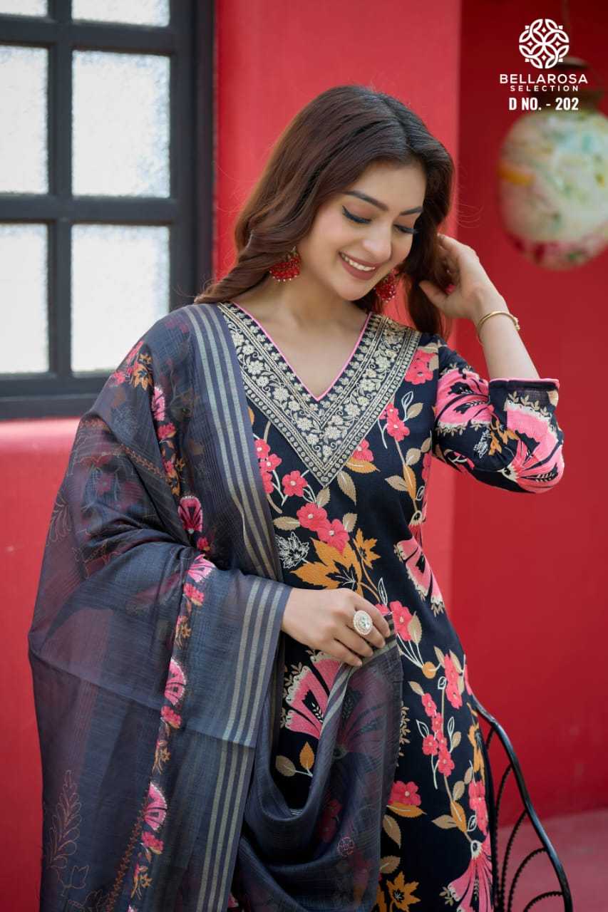 Ynf Linen RIN190 202/203 Setwise Collections Wholesale Dresses & Suits Catalogs Manufacturer- Kapda Export