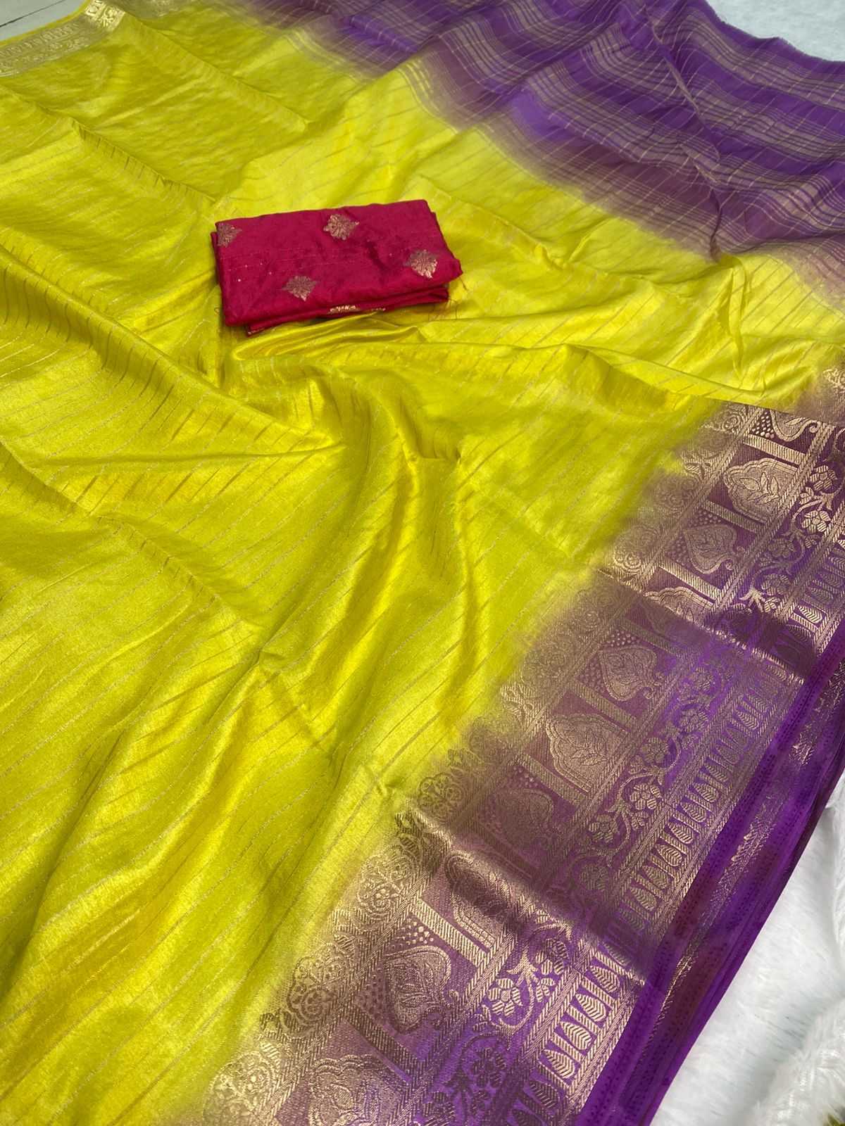 Ynf Nylon KESH577 CM-933 Sarees Festive Collections Wholesale Nylon Sarees Silk Sarees Zari Sarees Manufacturer- Kapda Export