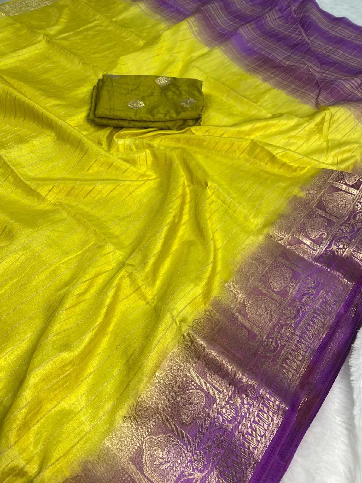 Ynf Nylon KESH577 CM-933 Sarees Festive Collections Wholesale Nylon Sarees Silk Sarees Zari Sarees Manufacturer- Kapda Export
