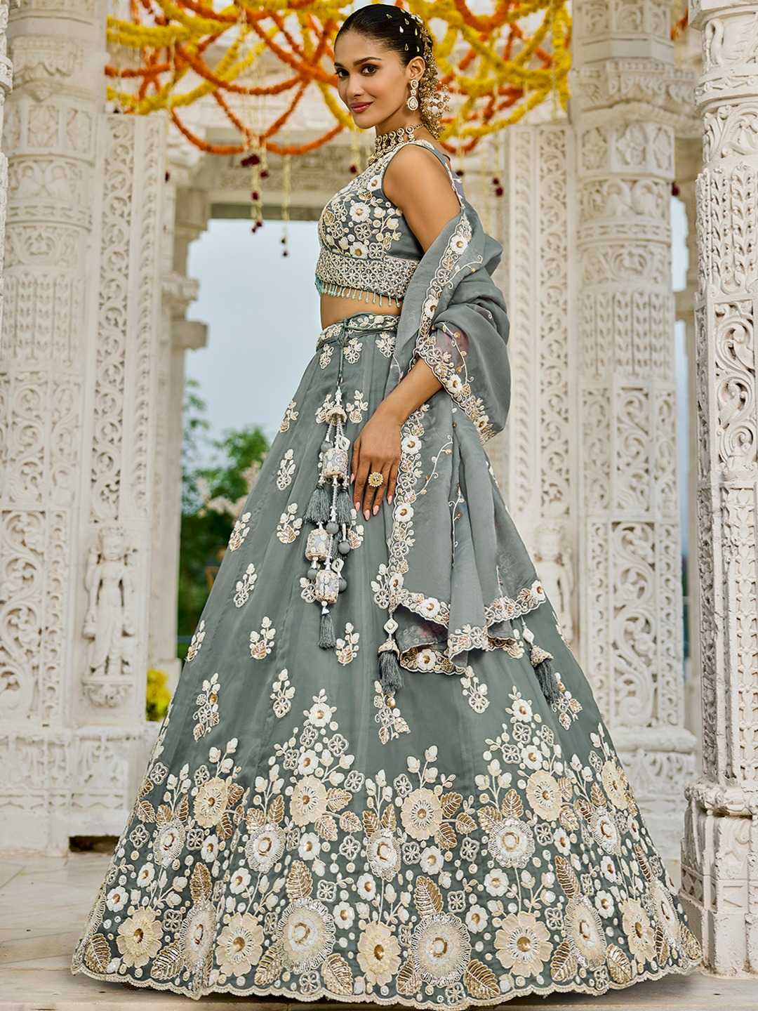 Ynf Organza KESH530 Adorn Craft 6184 Lehengas Wedding Collections Wholesale Designer Lehenga Wedding Lehenga Bridesmaid Outfits Manufacturer- Kapda Export