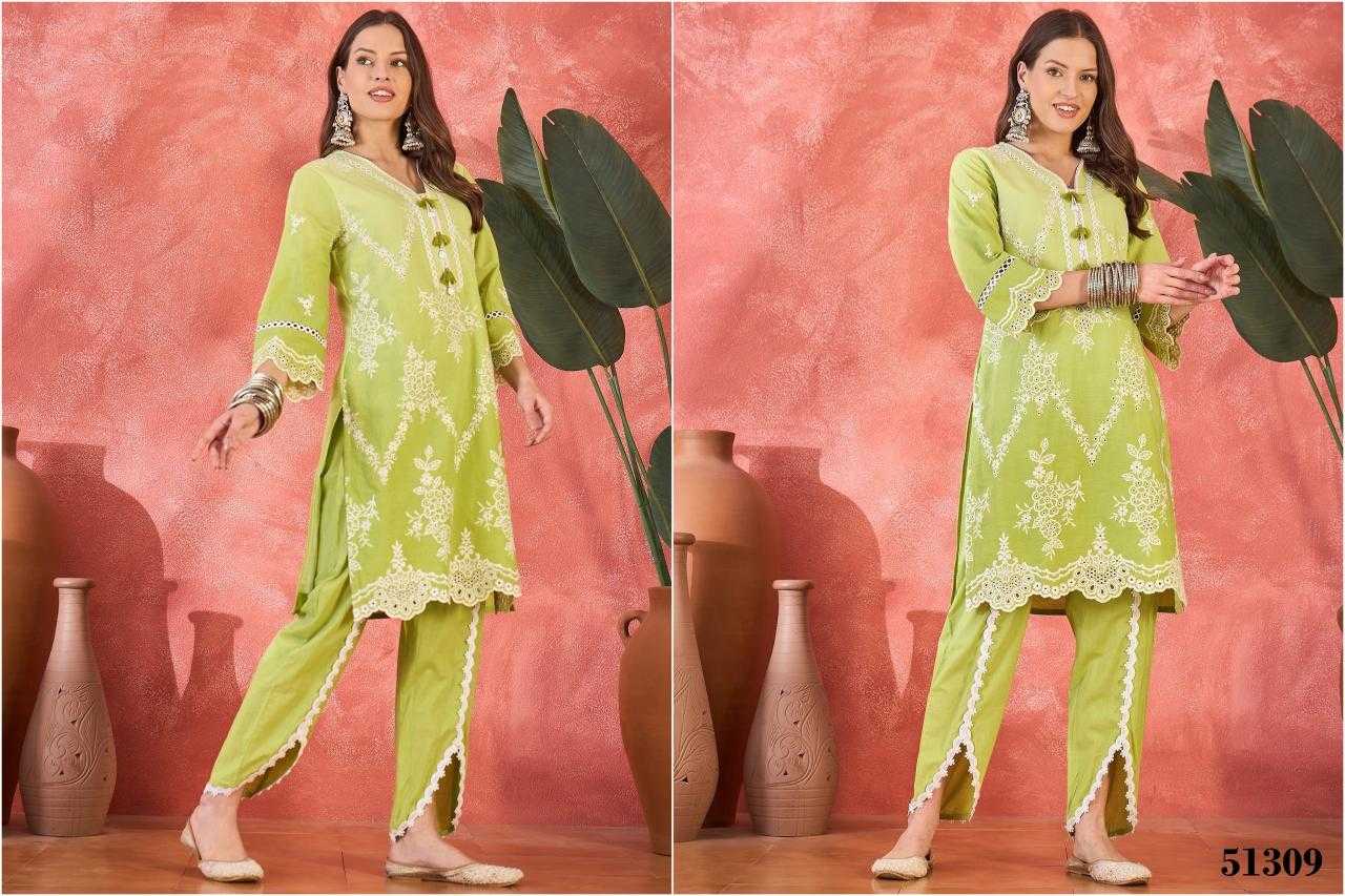 Ynf Pure Cotton KESH113 Sanjana Lifestyle Loom & Luknow Kurti Wholesale Festive Kurtis Embroidered Kurtis Chikankari Kurtis Manufacturer- Kapda Export