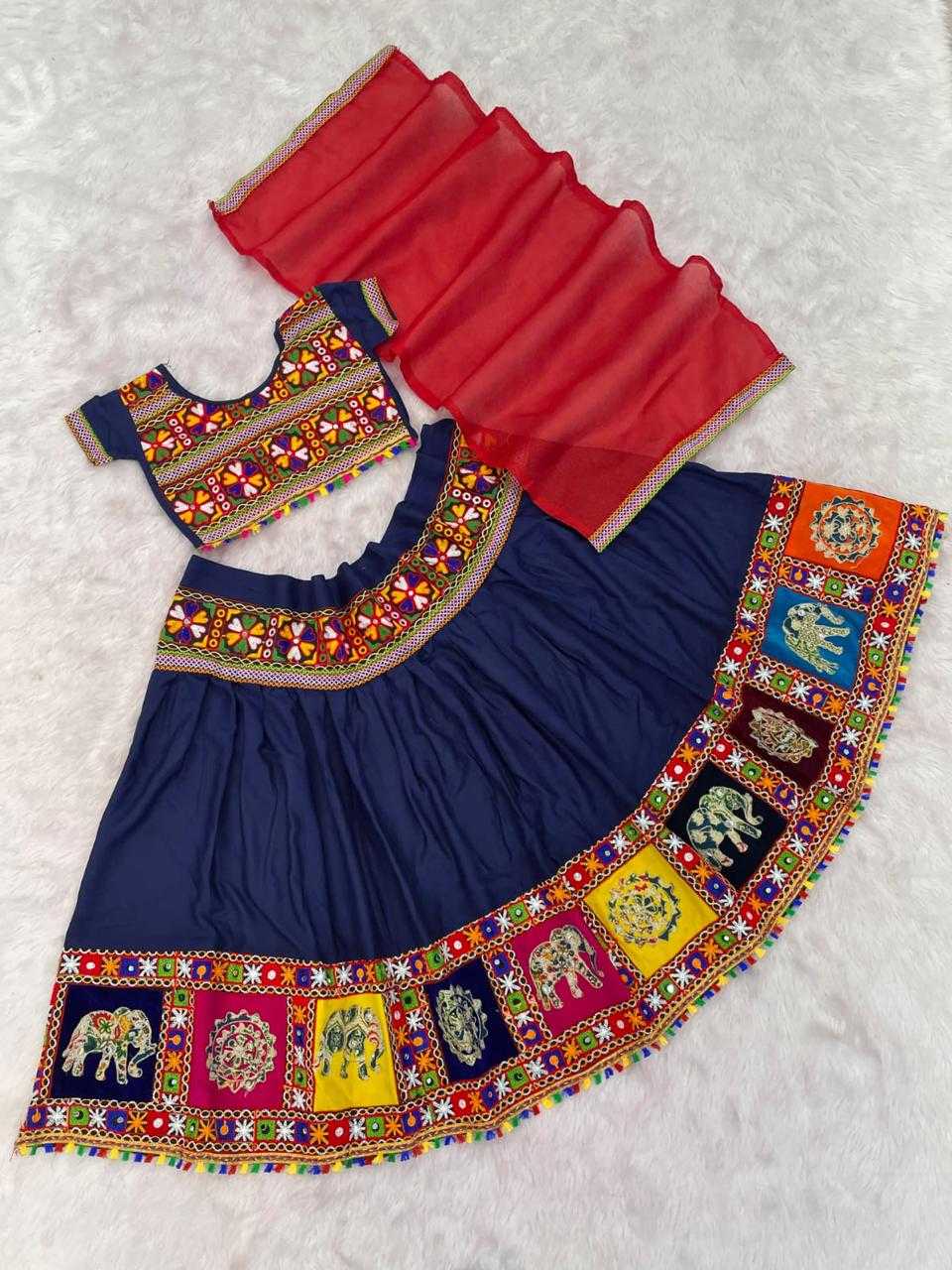 Ynf Pure Cotton KESH503 007 Kids Wear Festive Collections Wholesale Kids Navratri Outfits Navratri Chaniya Choli Navratri Dresses Manufacturer- Kapda Export