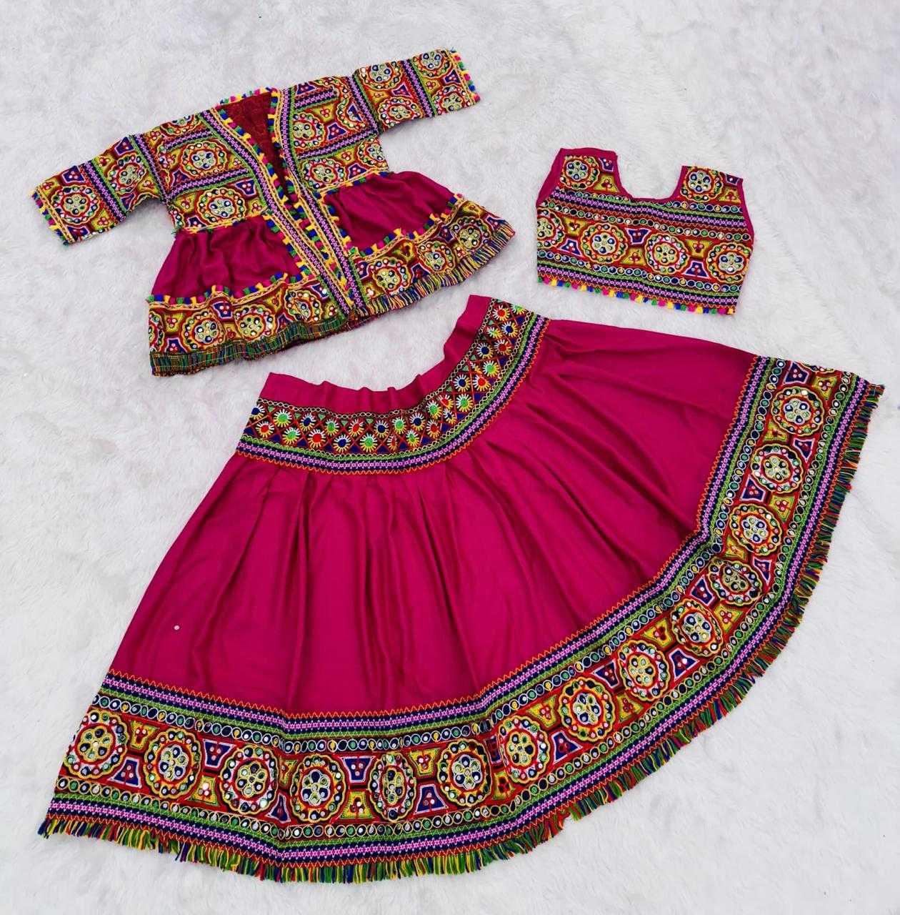 Ynf Pure Cotton KESH503 008 Kids Wear Festive Collections Wholesale Kids Navratri Outfits Navratri Chaniya Choli Navratri Dresses Manufacturer- Kapda Export