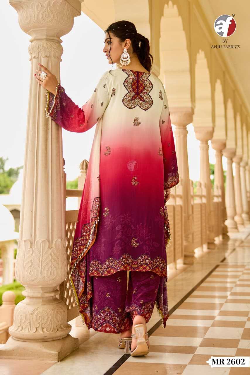 Ynf Pure Crepe KESH448 MR-2601-02 Suits & Dresses Festive Collections Wholesale Designer dresses Printed Dresses Kaftan Dresses Manufacturer- Kapda Export
