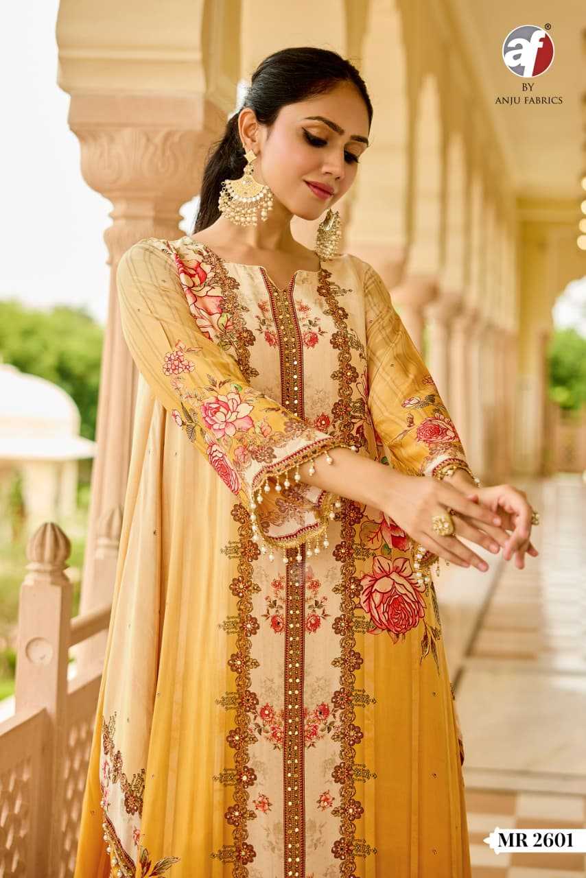 Ynf Pure Crepe KESH448 MR-2601-02 Suits & Dresses Festive Collections Wholesale Designer dresses Printed Dresses Kaftan Dresses Manufacturer- Kapda Export