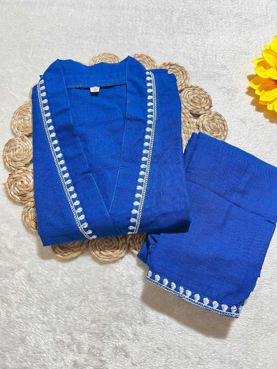 Ynf Pure Soft KESH613 POOJA Kurti Wholesale Embroidered Kurtis Fancy Kurtis Kurtis With Pockets Manufacturer- Kapda Export