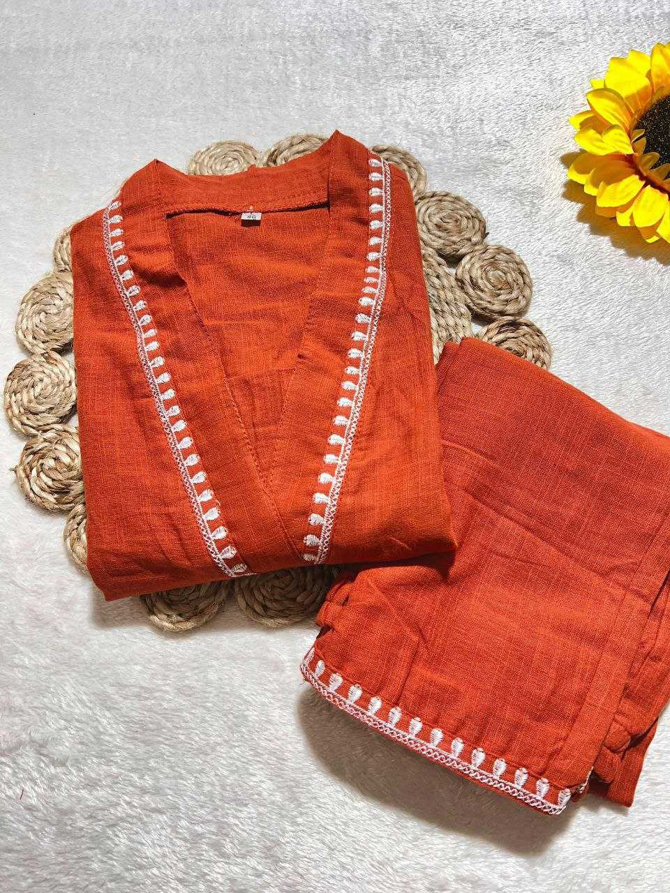 Ynf Pure Soft KESH613 POOJA Kurti Wholesale Embroidered Kurtis Fancy Kurtis Kurtis With Pockets Manufacturer- Kapda Export