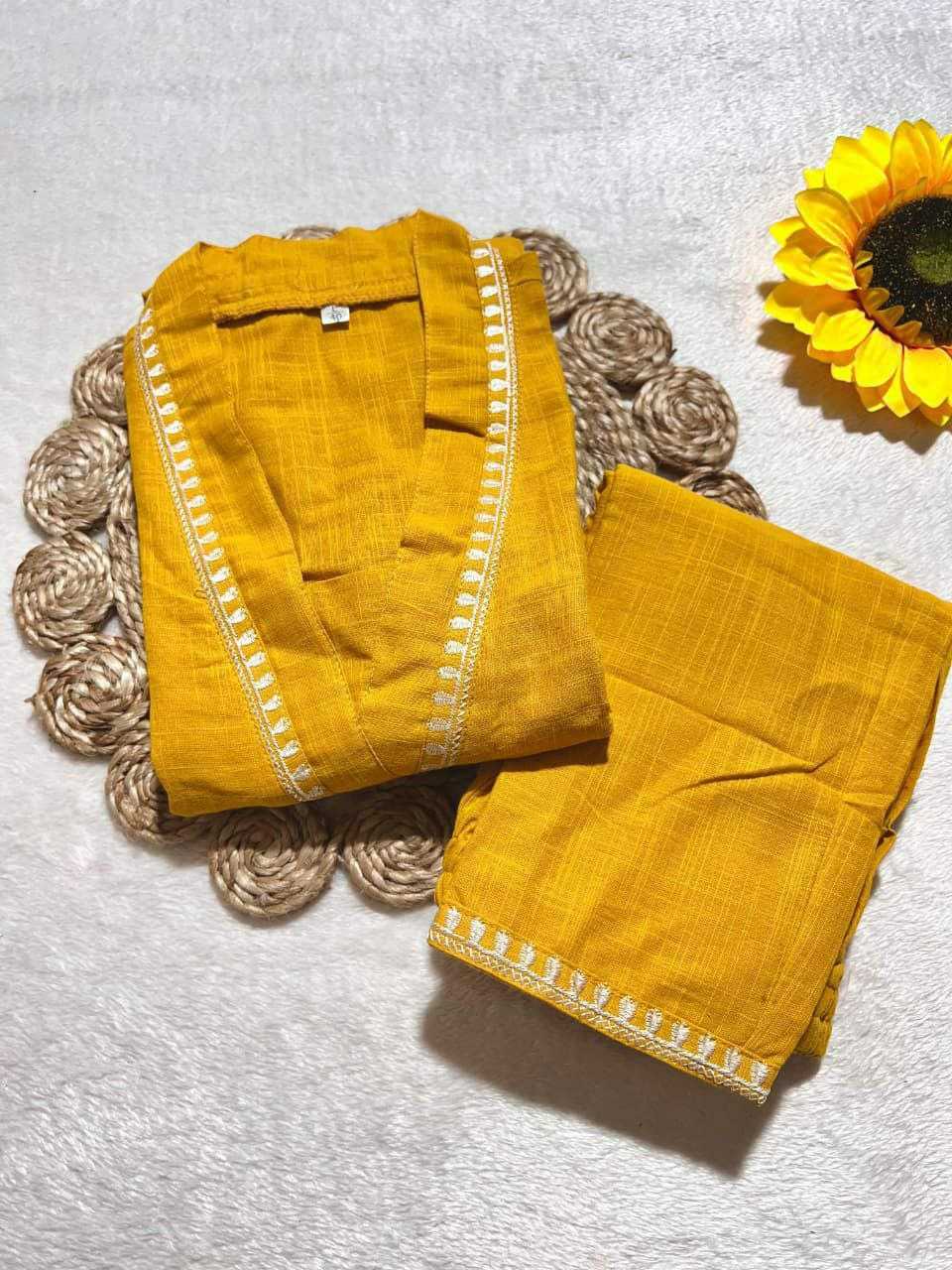 Ynf Pure Soft KESH613 POOJA Kurti Wholesale Embroidered Kurtis Fancy Kurtis Kurtis With Pockets Manufacturer- Kapda Export