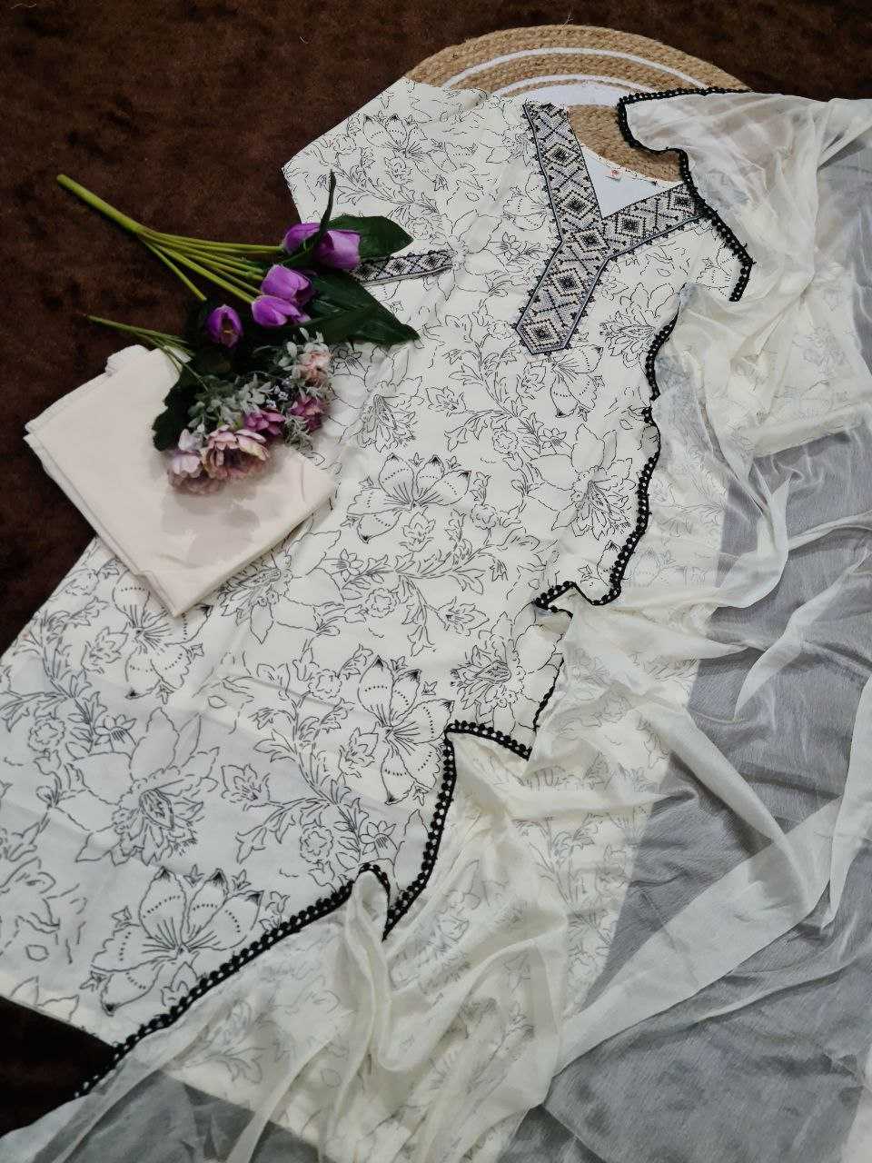 Ynf Rayon KESH529 REGINA Suits & Dresses Wholesale Ladies Silk Suit Party wear suits White Salwar Suit Manufacturer- Kapda Export