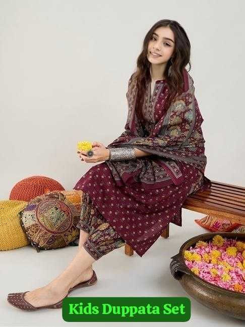 Ynf Reyon Cotton KESH461 160 Kids Wear Wholesale Girls Kurti Kids Festive Wear Kids Diwali Clothes Manufacturer- Kapda Export