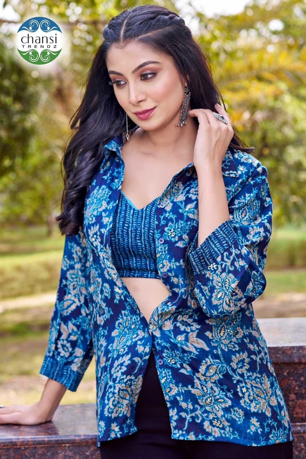 Ynf Reyon Cotton KESH530 Chansi MAHAVIBHUTI Kurti Wholesale Casual Kurtis Short Kurtis Printed Kurtis Kurti With Jacket Manufacturer- Kapda Export