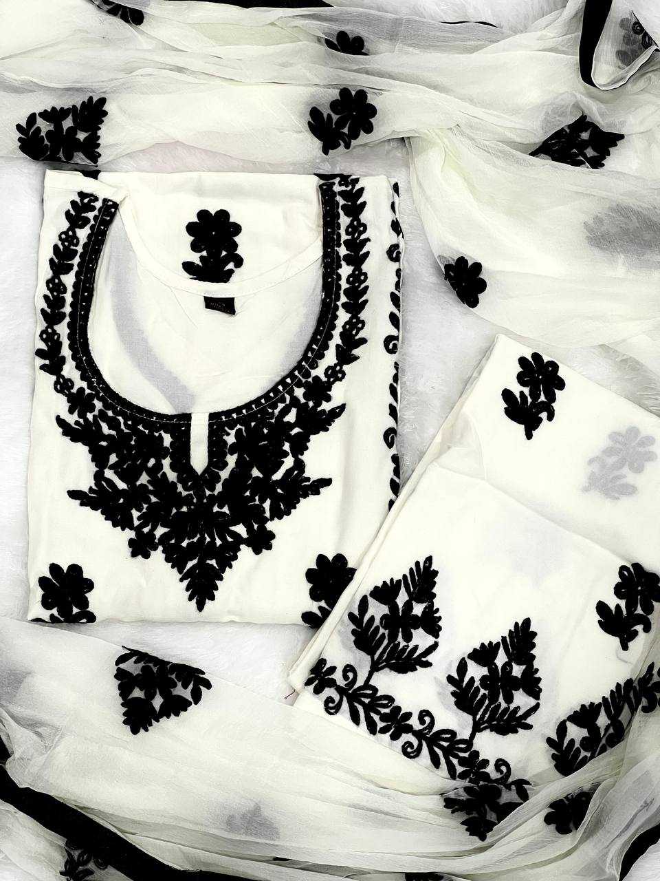 Ynf Reyon Cotton RIN125 Black Beauty Kurti Wholesale Casual Kurtis Embroidered Kurtis Jaipuri Kurti Manufacturer- Kapda Export