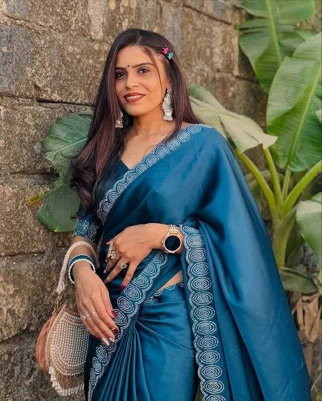 Ynf Satin RIN216 shrusti Sarees Wholesale Designer Sarees Fancy Sarees Heavy Sarees Manufacturer- Kapda Export