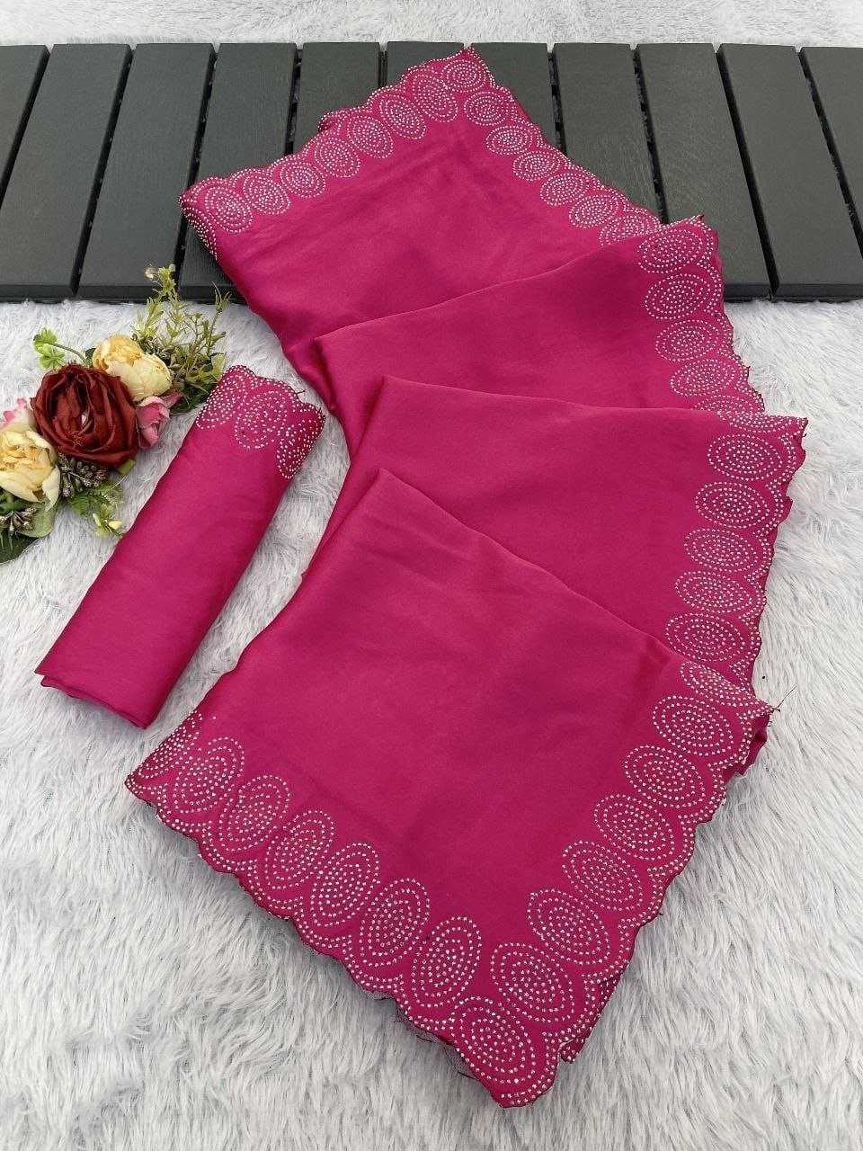 Ynf Satin RIN216 shrusti Sarees Wholesale Designer Sarees Fancy Sarees Heavy Sarees Manufacturer- Kapda Export