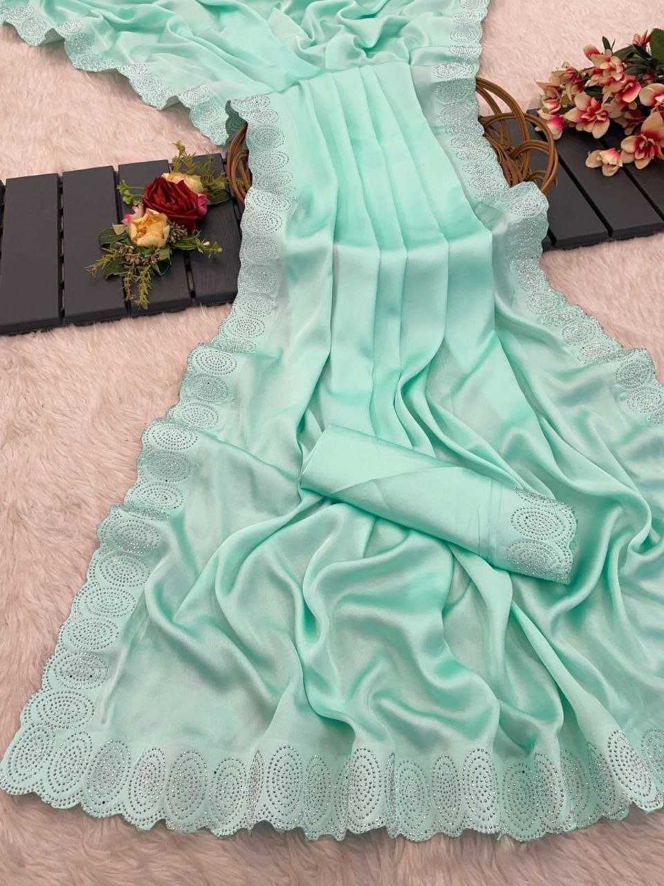 Ynf Satin RIN216 shrusti Sarees Wholesale Designer Sarees Fancy Sarees Heavy Sarees Manufacturer- Kapda Export