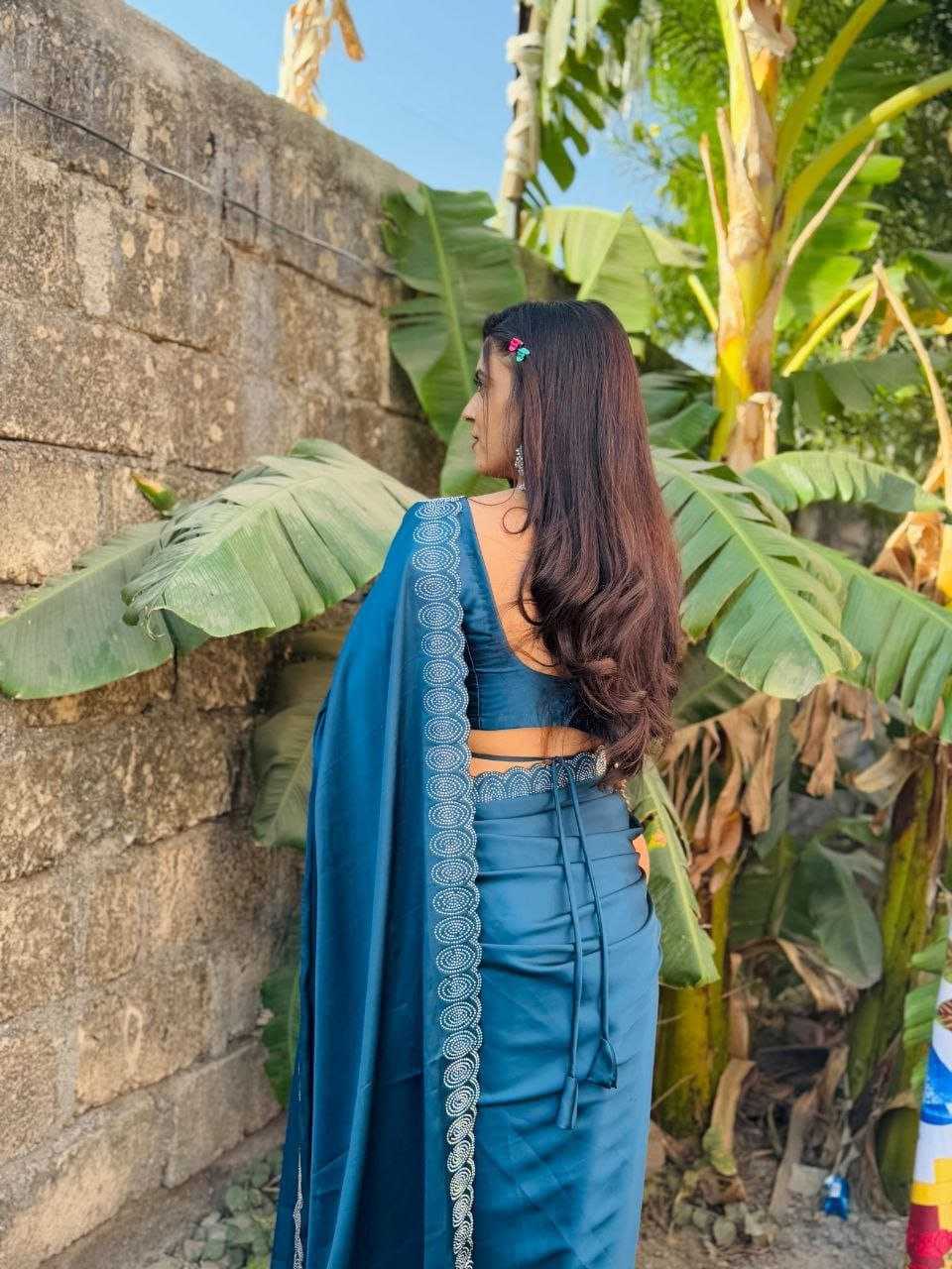 Ynf Satin RIN216 shrusti Sarees Wholesale Designer Sarees Fancy Sarees Heavy Sarees Manufacturer- Kapda Export